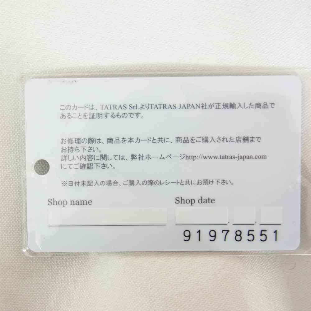 TATRAS タトラス MTA19S8053 国内正規品 ACIREALE アチレアーレ ドライ メッシュ  ボンディング パーカー ブラック系 01【中古】