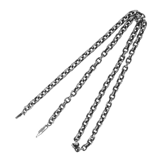 CHROME HEARTS クロムハーツ（原本無） PAPER CHAIN 20 inch インチ  ペーパー ネックレス【中古】