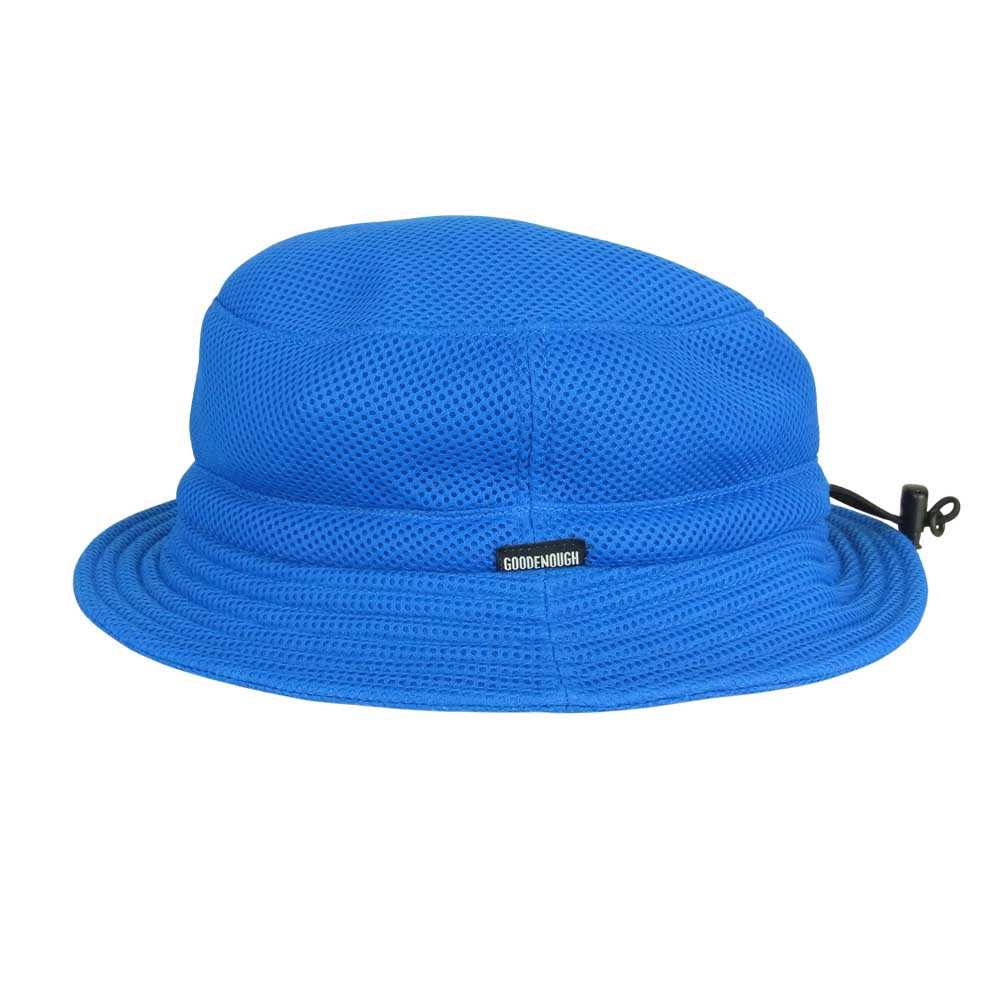 GOODENOUGH グッドイナフ メッシュ ドローコード ハット ブルー系【中古】