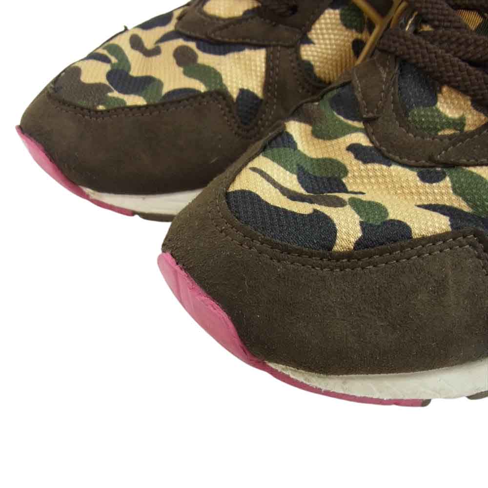 asics アシックス TQJ534 A BATHING APE GEL KAYANO TRAINER スニーカー ブラウン系 27.5cm【中古】