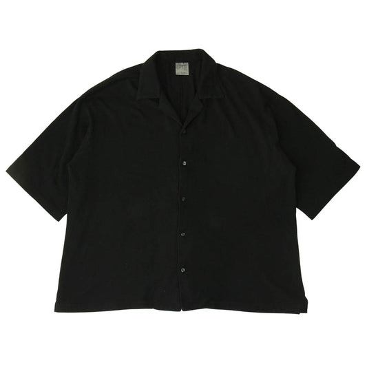 bukht ブフト BC-92109 CORE COMPACT YARN S/S SHIRTS 半袖 ポロ シャツ ブラック系 L【中古】