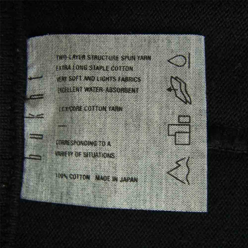 bukht ブフト BC-92109 CORE COMPACT YARN S/S SHIRTS 半袖 ポロ シャツ ブラック系 L【中古】