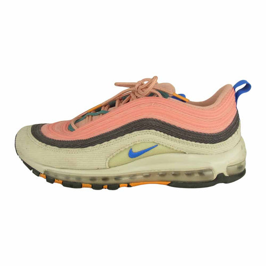 NIKE ナイキ CQ7512-046 AirMax 97 Corduroy Desert Sand エア マックス ピンク系 グレー系 27cm【中古】