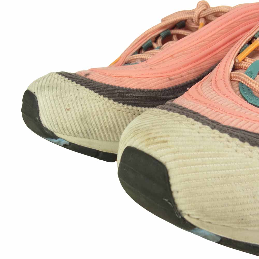 NIKE ナイキ CQ7512-046 AirMax 97 Corduroy Desert Sand エア マックス ピンク系 グレー系 27cm【中古】