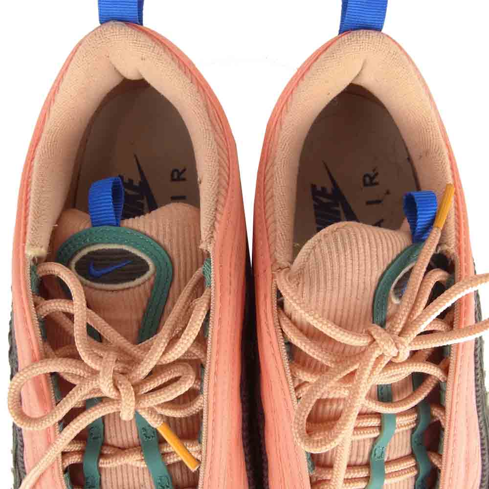 NIKE ナイキ CQ7512-046 AirMax 97 Corduroy Desert Sand エア マックス ピンク系 グレー系 27cm【中古】