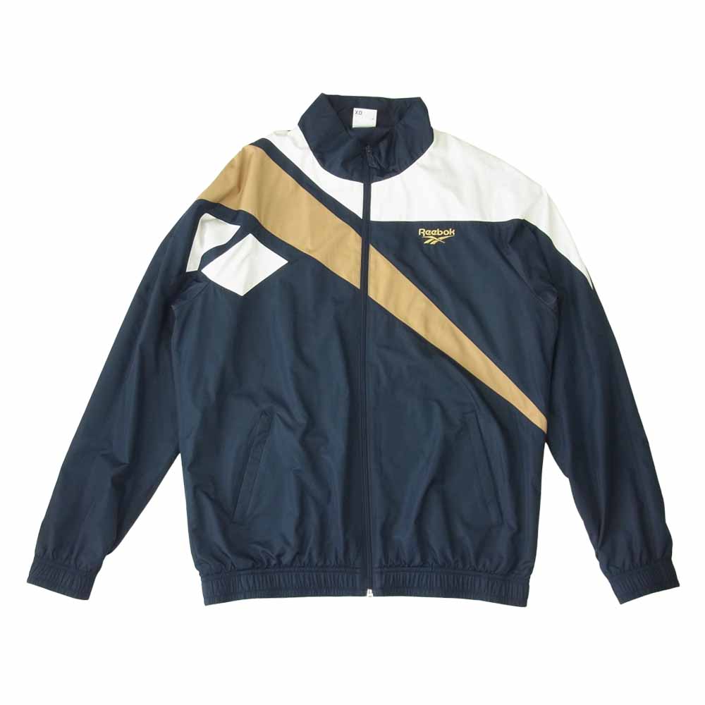 Reebok リーボック 17AW BEAMS ビームス CDS LF VECTOR TRACKTOP THE OTOGIBANASHI’S トラックトップ ジャケット ネイビー系 XO【中古】