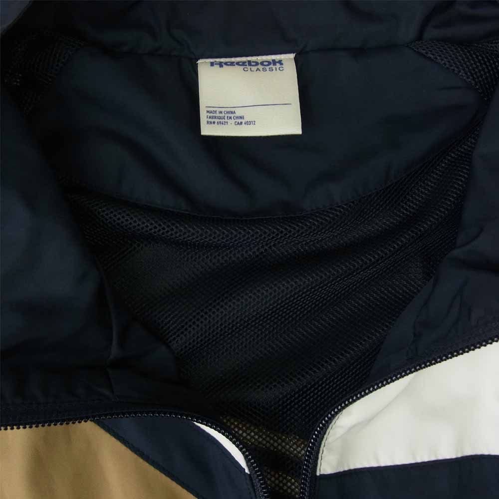 Reebok リーボック 17AW BEAMS ビームス CDS LF VECTOR TRACKTOP THE OTOGIBANASHI’S トラックトップ ジャケット ネイビー系 XO【中古】