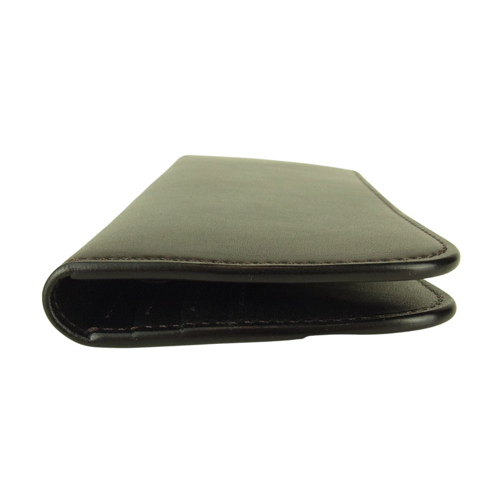 WILDSWANS ワイルドスワンズ SURFS I サーフス ブライドル サドルプルアップ レザー ウォレット ダークブラウン系【美品】【中古】
