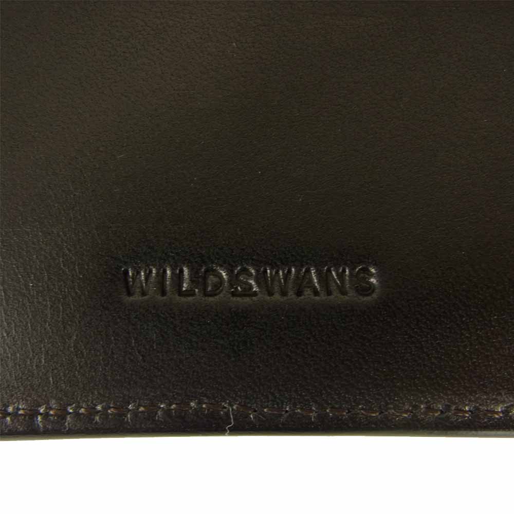 WILDSWANS ワイルドスワンズ SURFS I サーフス ブライドル サドルプルアップ レザー ウォレット ダークブラウン系【美品】【中古】