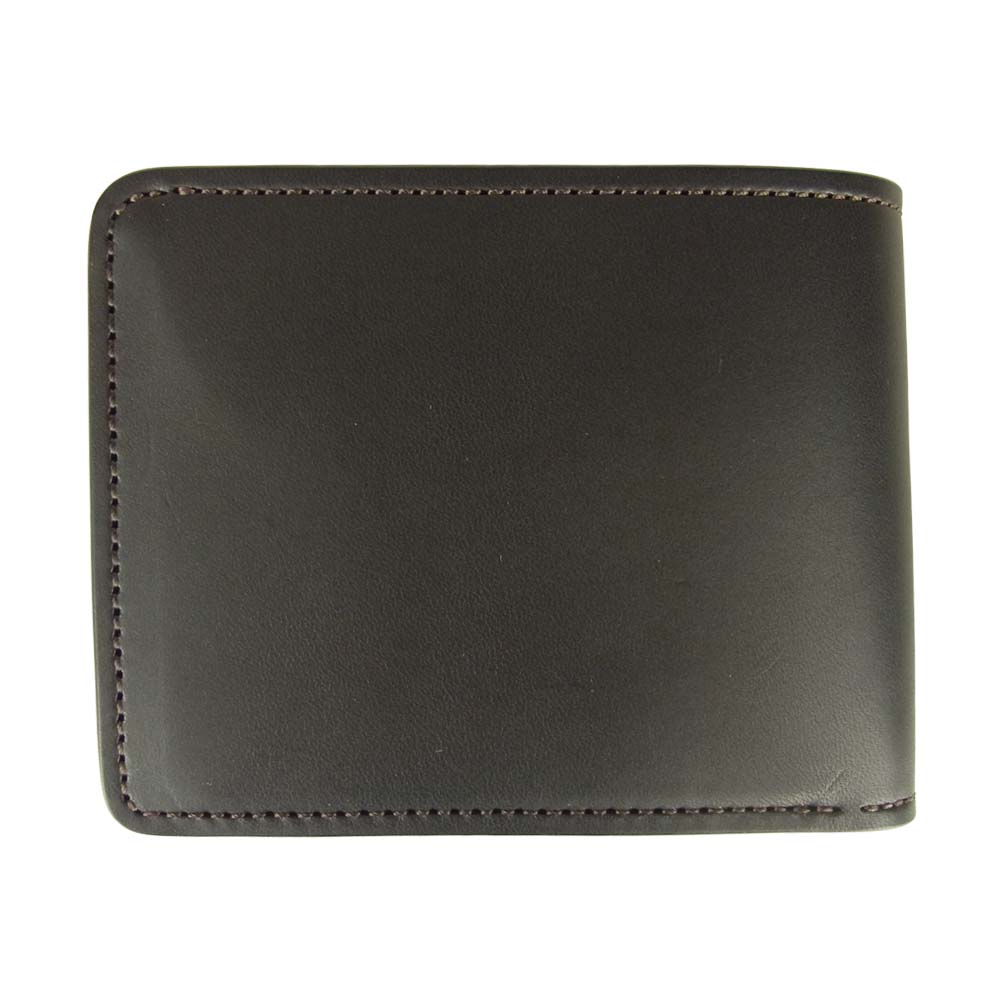 WILDSWANS ワイルドスワンズ GROUNDER グラウンダー ブライドル レザー ウォレット 二つ折り財布 ダークブラウン系【美品】【中古】