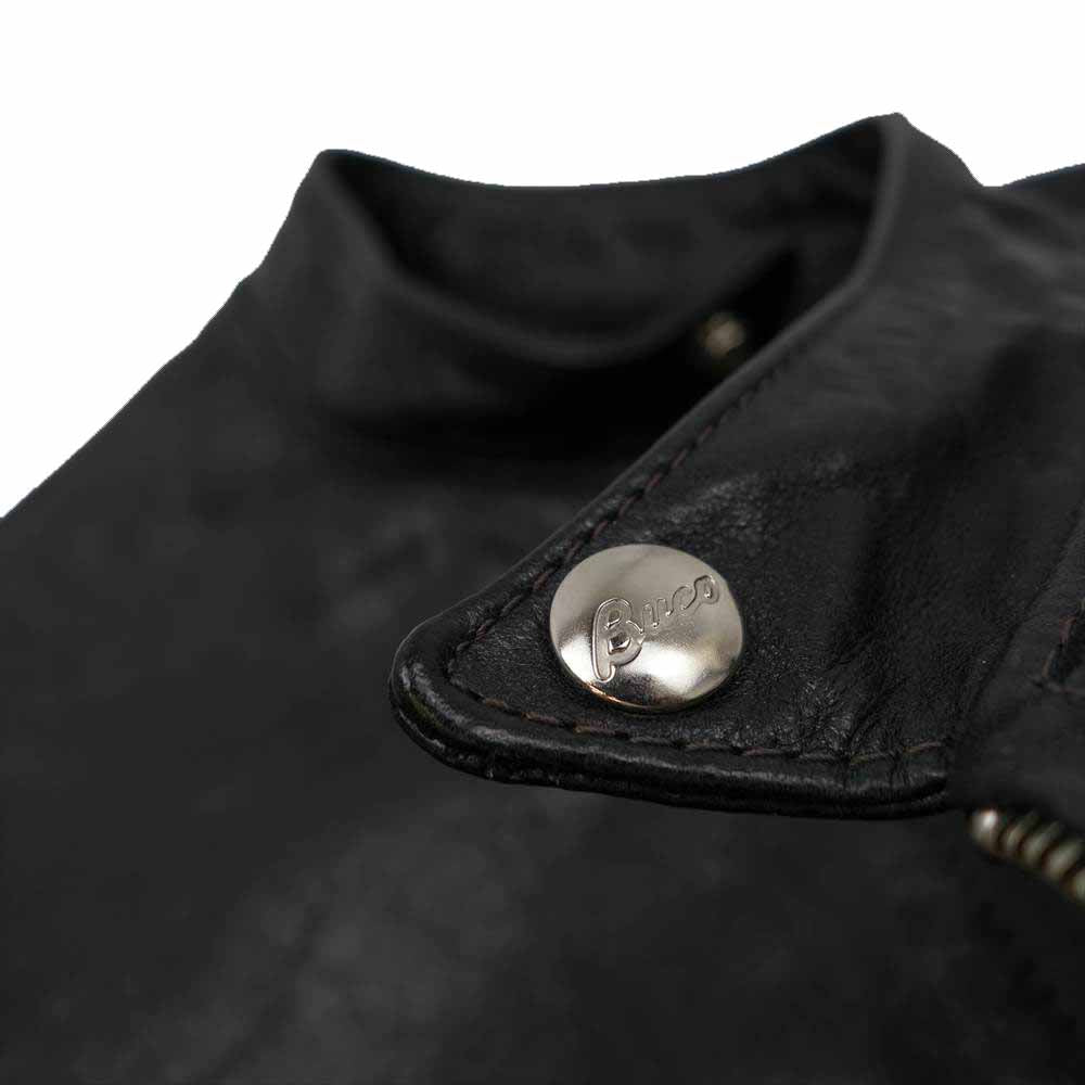 The REAL McCOY'S ザリアルマッコイズ BUCO J-100 JACKET ブコ ホースハイド レザー シングルライダース ジャケット 42【中古】