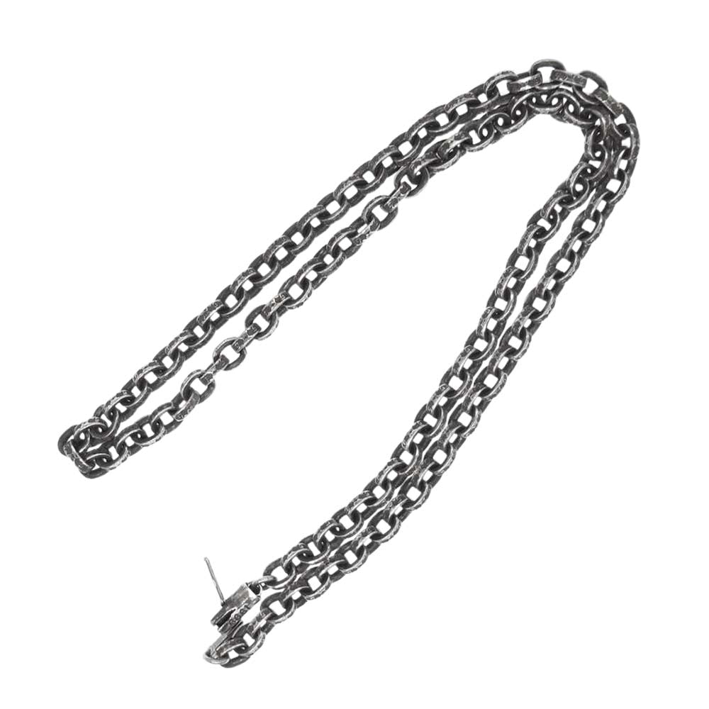 CHROME HEARTS クロムハーツ（原本無） PAPER CHAIN 18 inch 18インチ ペーパー ネックレス チェーン【中古】