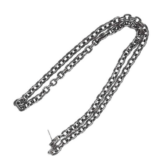 CHROME HEARTS クロムハーツ（原本無） PAPER CHAIN 18 inch 18インチ ペーパー ネックレス チェーン【中古】