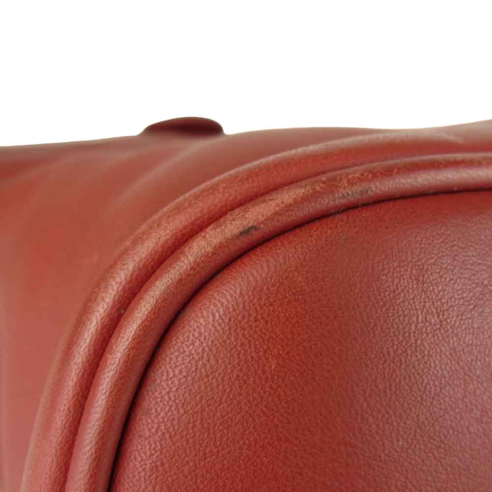 COACH コーチ L6C-4155 オールドコーチ レザートートバッグ レッド系【中古】
