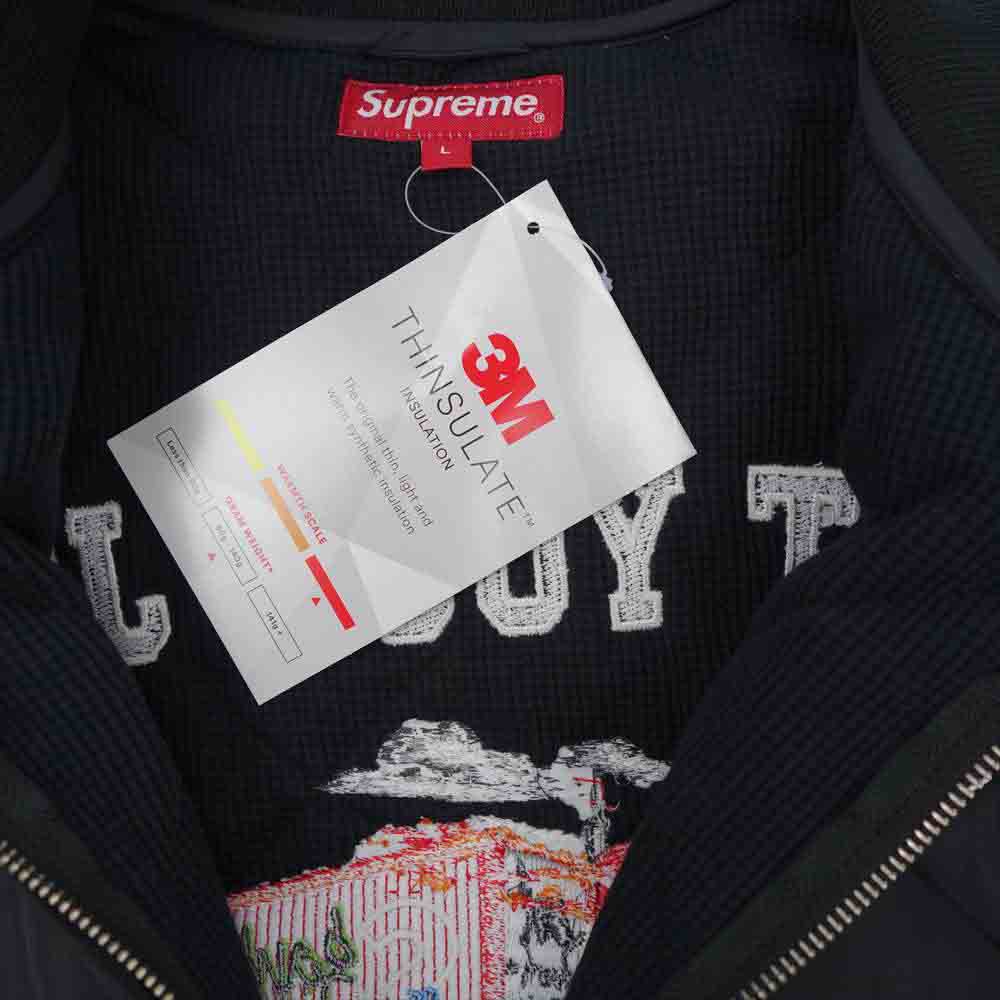 Supreme シュプリーム 21AW Quit Your Job Quilted Work Jacket キルト ジャケット L【新古品】【未使用】【中古】