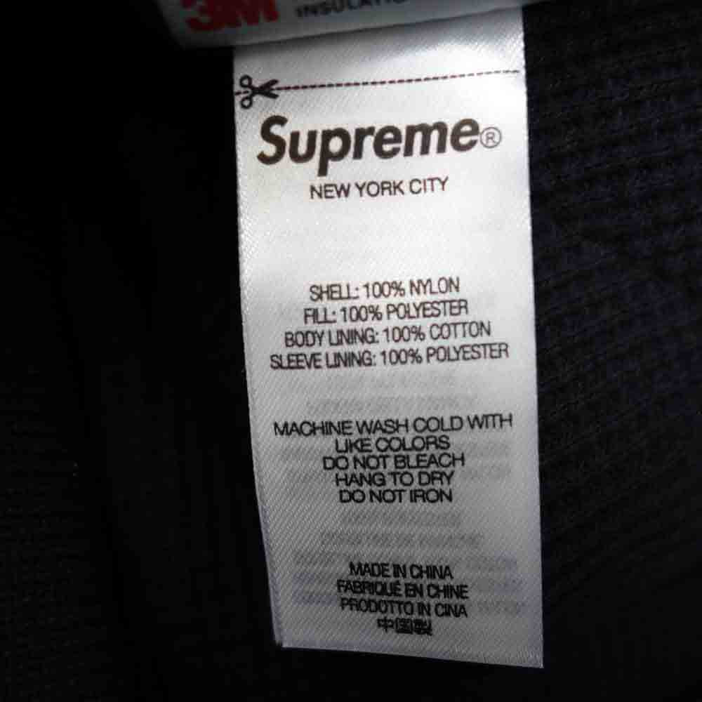 Supreme シュプリーム 21AW Quit Your Job Quilted Work Jacket キルト ジャケット L【新古品】【未使用】【中古】