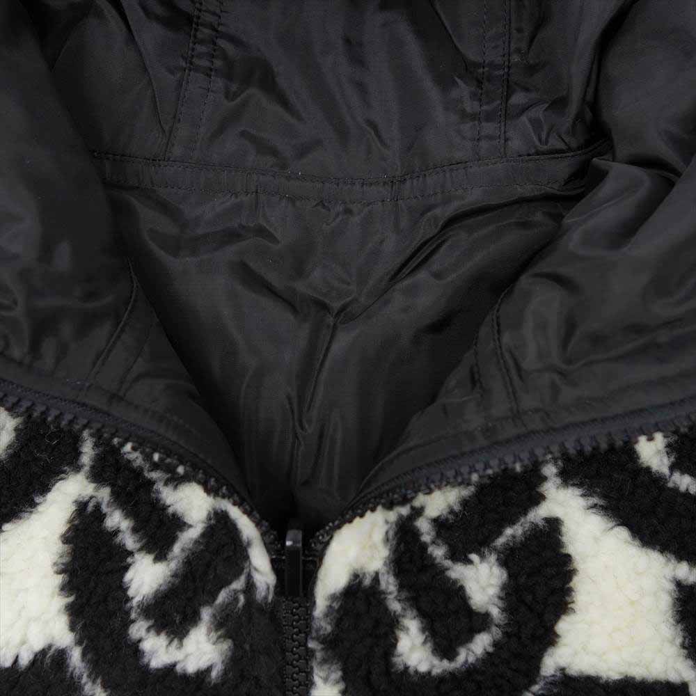 Supreme シュプリーム 21AW celtic knot reversible windstopper fleece hooded jacket フリース ジャケット ブラック系 ホワイト系 S【新古品】【未使用】【中古】