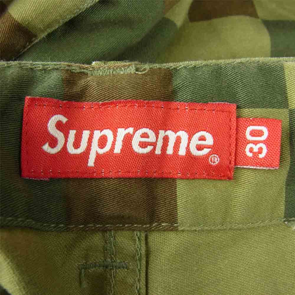 Supreme シュプリーム 20AW  Cargo Pant Digi Camo デジタルカモ 迷彩 カーゴ パンツ カーキ系 30【中古】