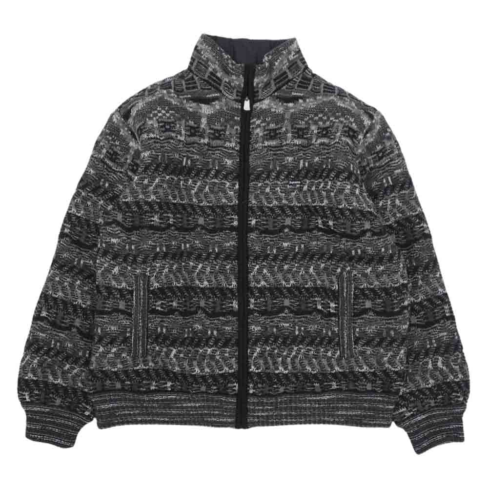 Supreme シュプリーム 21AW Missoni Reversible knit jacket リバースブル ニット ジャケット ブラック系 L【新古品】【未使用】【中古】