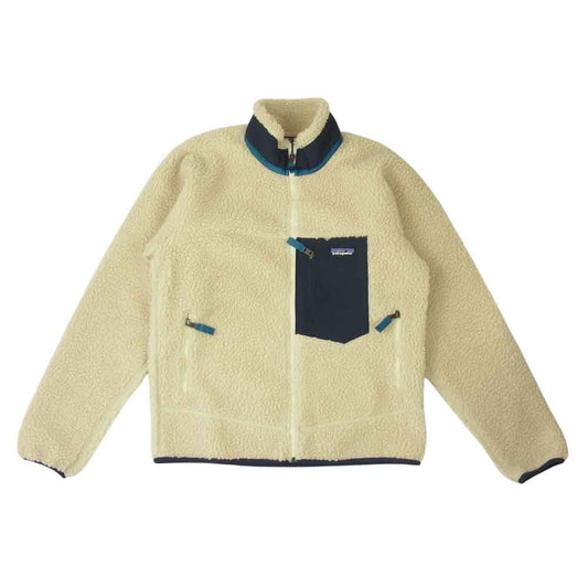 patagonia パタゴニア 20AW 23056 Classic Retro-X Jacket クラシック レトロ エックス ジャケット Natural ベージュ系 ネイビー系 S【新古品】【未使用】【中古】