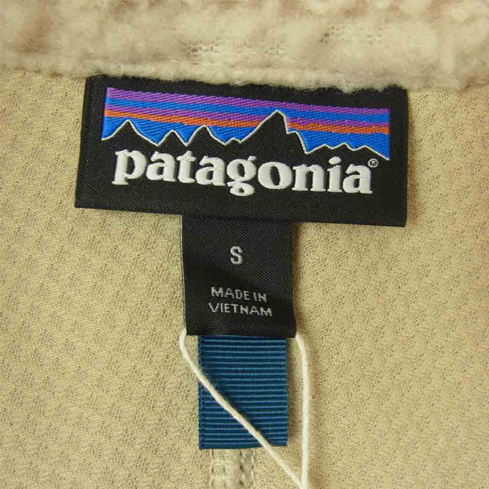 patagonia パタゴニア 20AW 23056 Classic Retro-X Jacket クラシック レトロ エックス ジャケット Natural ベージュ系 ネイビー系 S【新古品】【未使用】【中古】