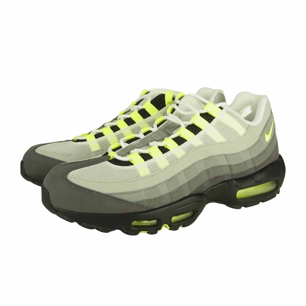 NIKE ナイキ 554970-071 AIR MAX 95 OG エア マックス スニーカー イエローグラデ グレー系 30cm【美品】【中古】