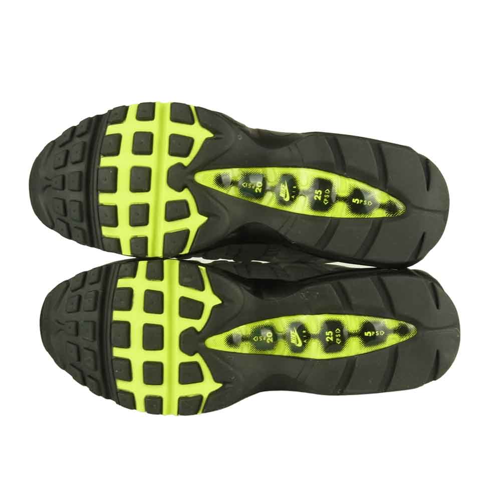 NIKE ナイキ 554970-071 AIR MAX 95 OG エア マックス スニーカー イエローグラデ グレー系 30cm【美品】【中古】