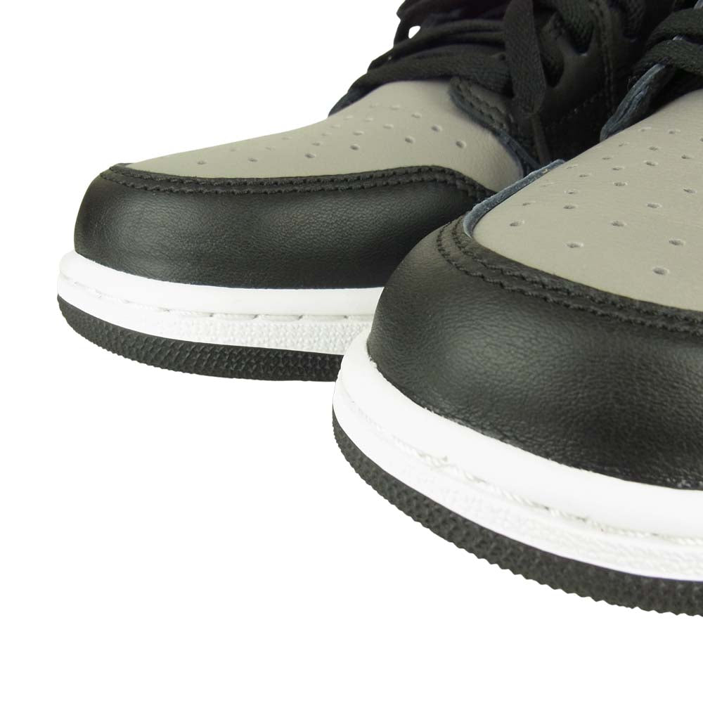 NIKE ナイキ 555088-013 AIR JORDAN 1 RETRO HIGH OG SHADOW エアジョーダン レトロ ハイ オージー シャドー スニーカー ブラック系 グレー系 29cm【新古品】【未使用】【中古】