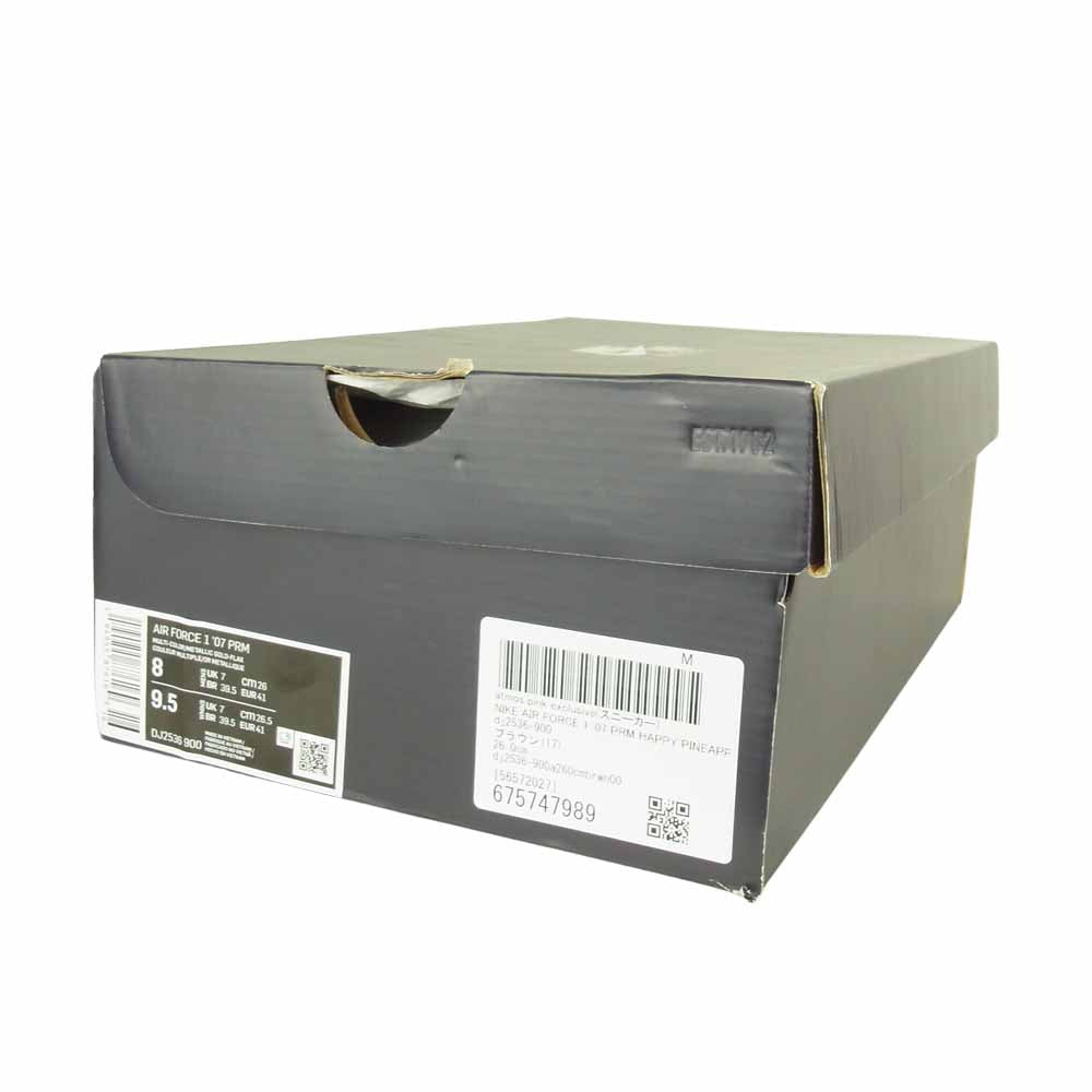 NIKE ナイキ DJ2536-900 NIKE AIR FORCE 1 07 PREMIUM エア フォース 1 07 プレミアム スニーカー ベージュ系 26.5cm【極上美品】【中古】