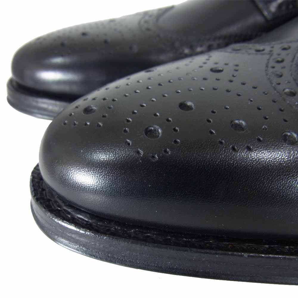 JALAN SRIWIJAYA ジャランスリウァヤ 98755 フルブローグ シューズ ダイナイトソール ブラック系 3 1/4【美品】【中古】