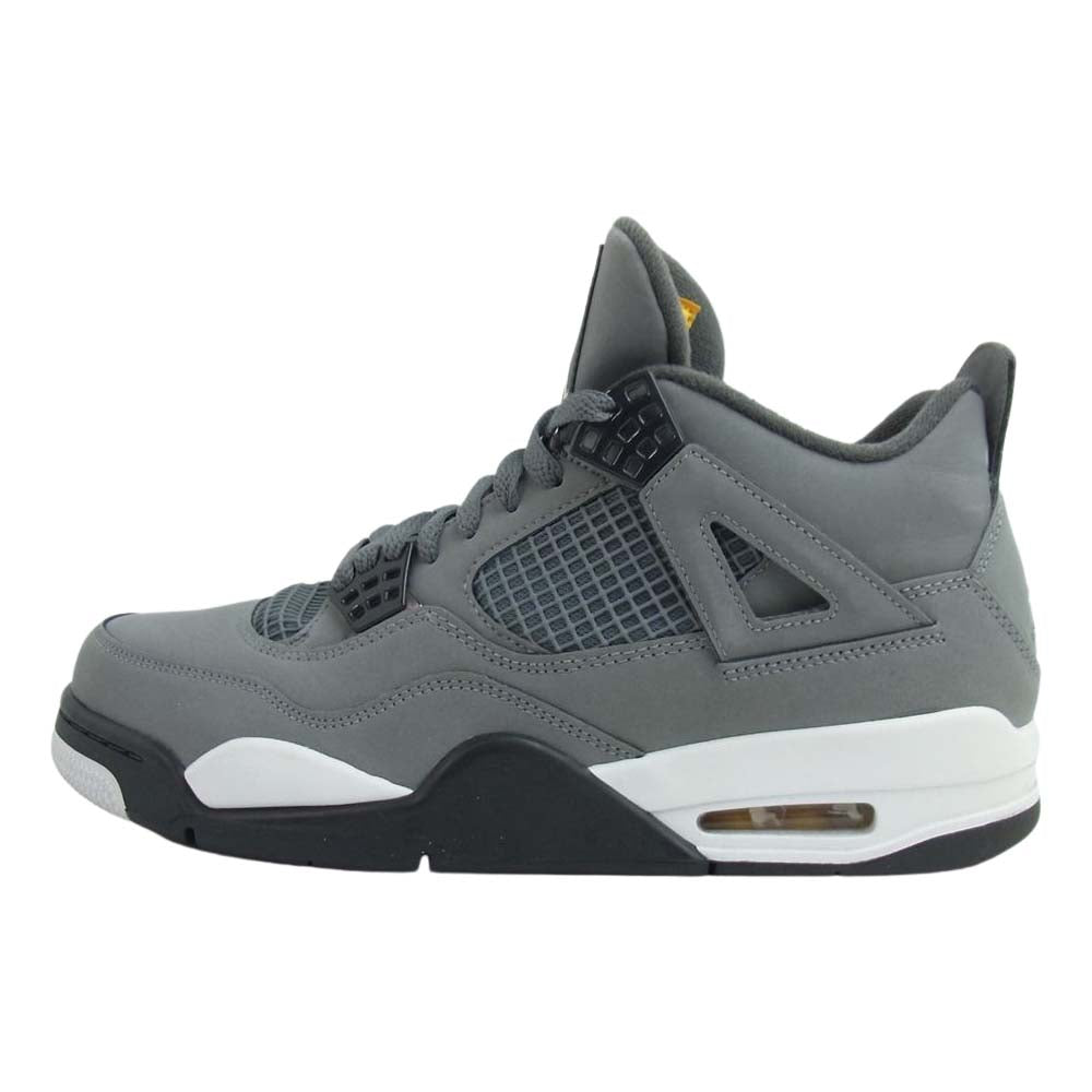 NIKE ナイキ 308497-007 NIKE AIR JORDAN 4 COOL GREY エア ジョーダン 4 クール グレー グレー系 27.5ｃｍ【中古】