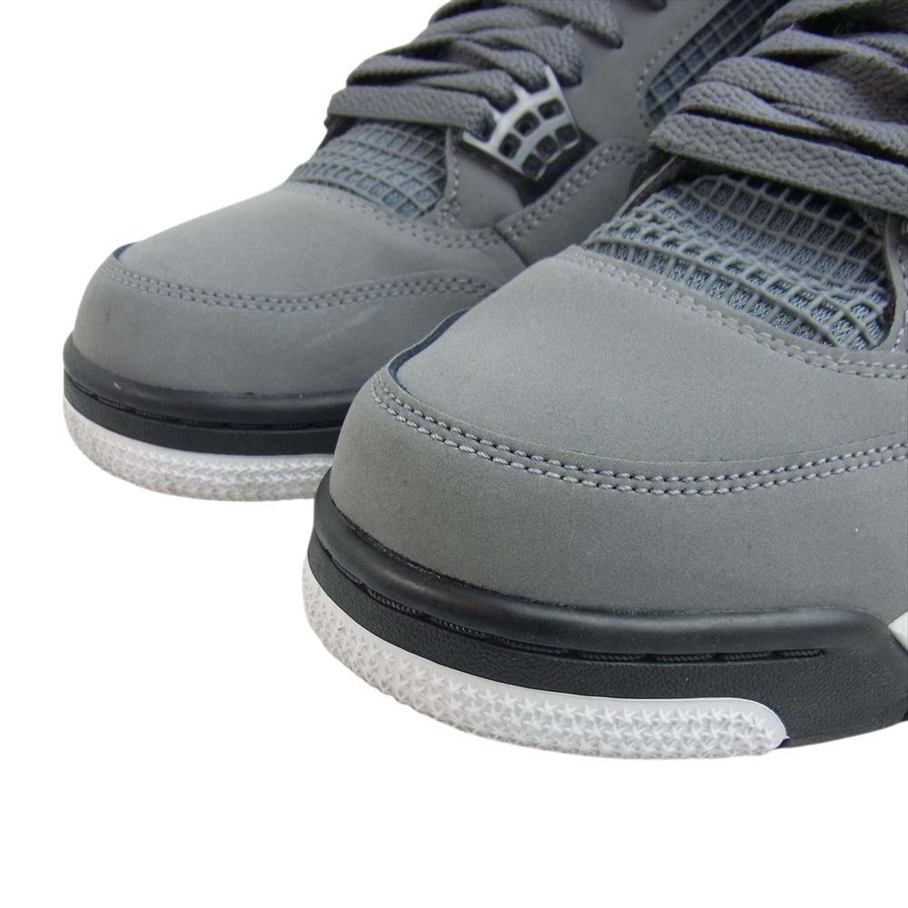 NIKE ナイキ 308497-007 NIKE AIR JORDAN 4 COOL GREY エア ジョーダン 4 クール グレー グレー系 27.5ｃｍ【中古】