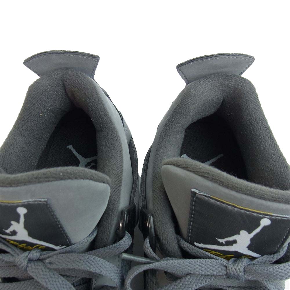 NIKE ナイキ 308497-007 NIKE AIR JORDAN 4 COOL GREY エア ジョーダン 4 クール グレー グレー系 27.5ｃｍ【中古】