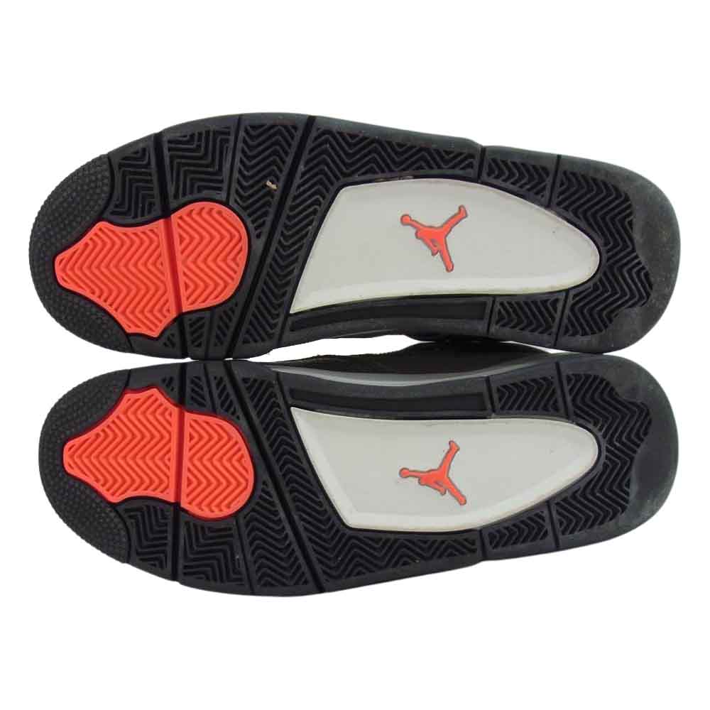 NIKE ナイキ DB0732-200 AIR JORDAN 4 RETRO taupe haze/infrared 23 エアジョーダン 4 レトロ トープ ヘイズ/インフラレッド 23 グレー系 27㎝【中古】