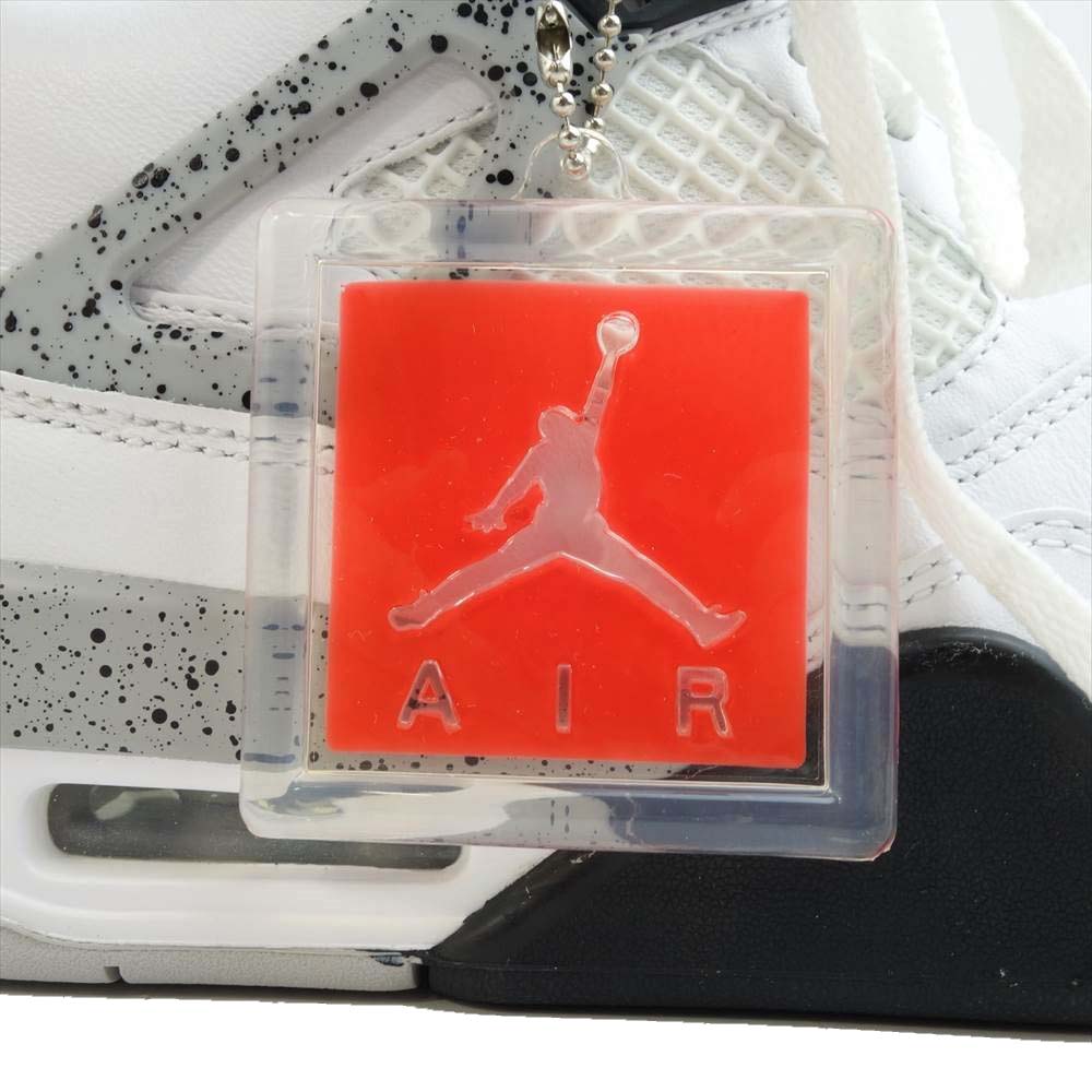 NIKE ナイキ 840606-192 Air Jordan 4 Retro White Cement OG Retro エアジョーダン 4 レトロ OG ホワイト系 27㎝【新古品】【未使用】【中古】