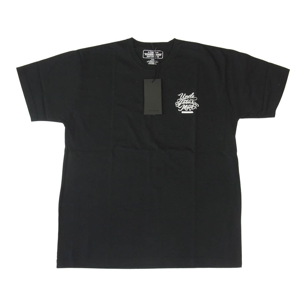 NEIGHBORHOOD ネイバーフッド 201PCMCN-ST01S ミスター・カートゥーン Mister Cartoon TOONS MART-1/C-TEE.SS Tシャツ ブラック系 L【新古品】【未使用】【中古】