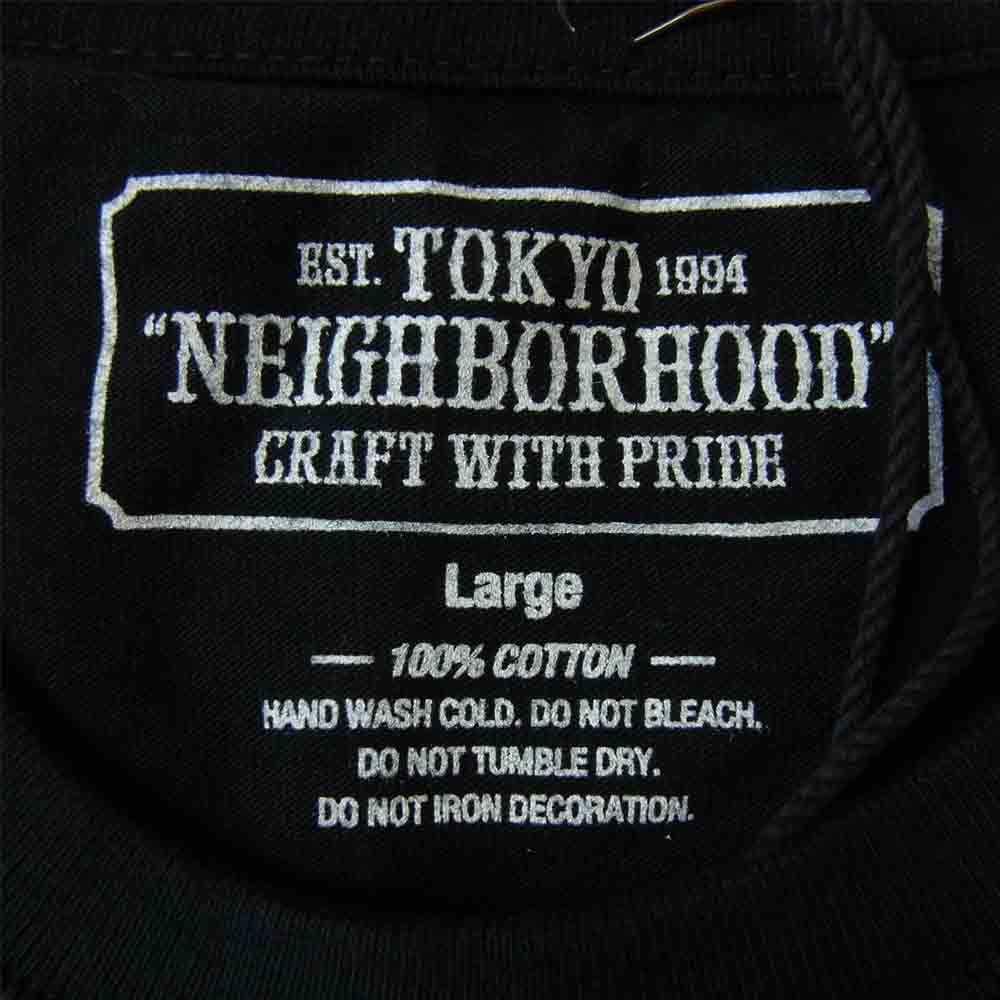 NEIGHBORHOOD ネイバーフッド 201PCMCN-ST01S ミスター・カートゥーン Mister Cartoon TOONS MART-1/C-TEE.SS Tシャツ ブラック系 L【新古品】【未使用】【中古】