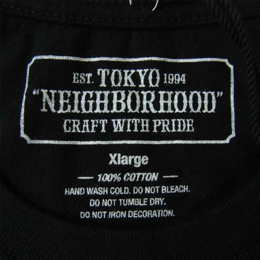 NEIGHBORHOOD ネイバーフッド 20SS 201PCNH-ST10 LOGIC/C-TEE.SS Tシャツ  ブラック系 XL【新古品】【未使用】【中古】