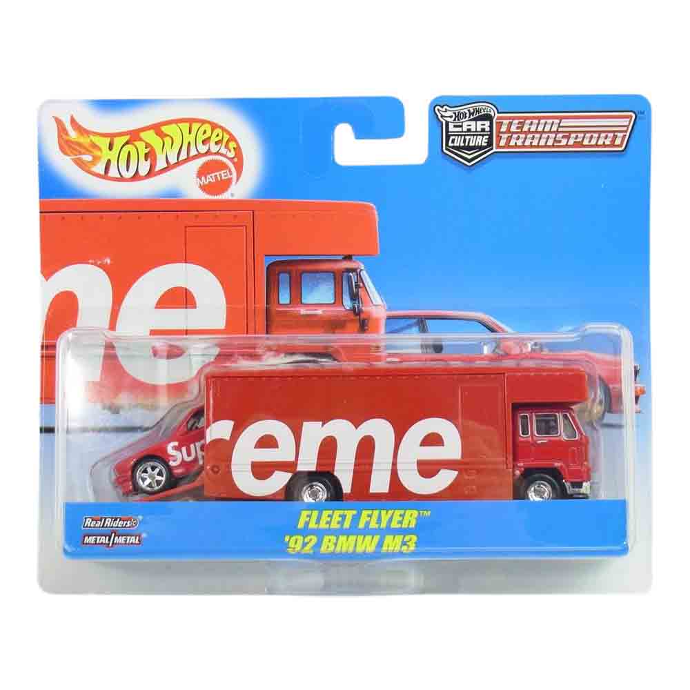 Supreme シュプリーム 19SS FLEET FLYER 92 BMW M3 ホット ウィールズ フリート フライヤー ビーエムダブリュー ミニカー レッド系【新古品】【未使用】【中古】