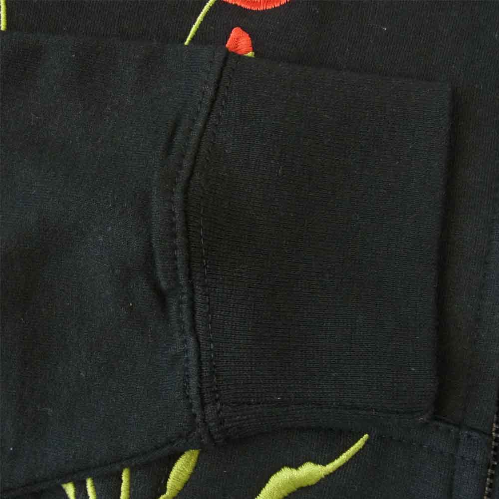 NEIGHBORHOOD ネイバーフッド 21SS Travis Scott トラヴィス スコット CACTUS JACK CAROUSEL HOODIE ジップ パーカー ブラック系 L【極上美品】【中古】