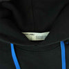 OFF-WHITE オフホワイト 19AW omab033f191850091030 国内正規品 HARDCORE CARAVAGGIO カラバッジョ Tシャツ レイヤード パーカー ブラック系 M【新古品】【未使用】【中古】