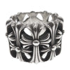CHROME HEARTS クロムハーツ（原本無） CEMETERY CRS RING セメタリー クロス リング シルバー系 21.5号【中古】