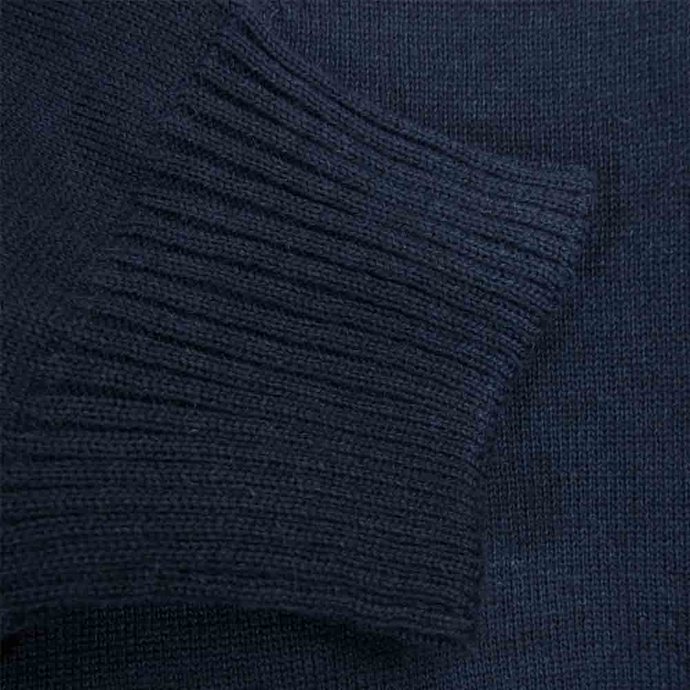 VISVIM ビズビム 21AW 0121205012005 AMPLUS V-NECK KNIT L/S アンプラス Vネック ニット セーター ネイビー系 1【新古品】【未使用】【中古】