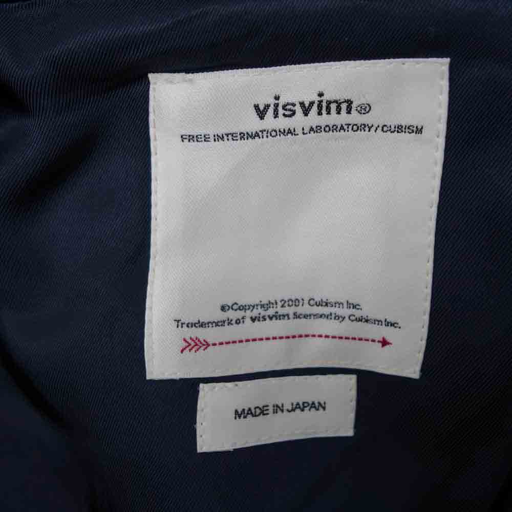 VISVIM ビズビム 21AW 0121205013016 MILLER CONVOY COAT (MELTON) ミラー コンボイ メルトン ダッフル コート ネイビー系 1【新古品】【未使用】【中古】