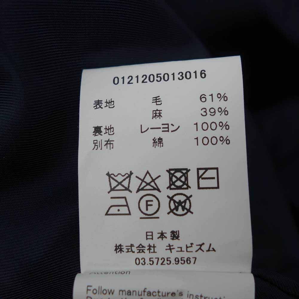 VISVIM ビズビム 21AW 0121205013016 MILLER CONVOY COAT (MELTON) ミラー コンボイ メルトン ダッフル コート ネイビー系 1【新古品】【未使用】【中古】