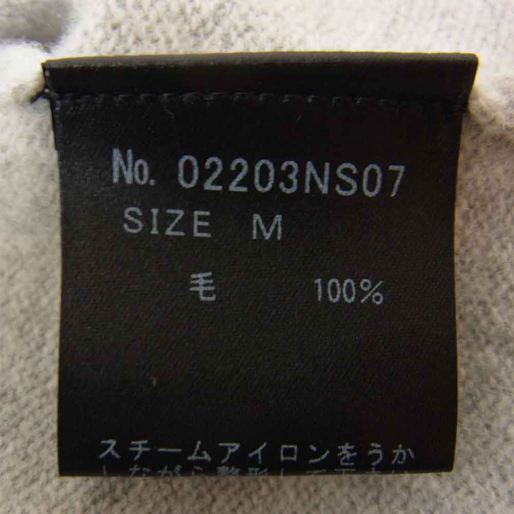 HYSTERIC GLAMOUR ヒステリックグラマー 20SS 02203NS07 JAM ON HYSTERIC SOUNDS OF THE FUTURE クルーネック ニット セーター グレー系 M【極上美品】【中古】