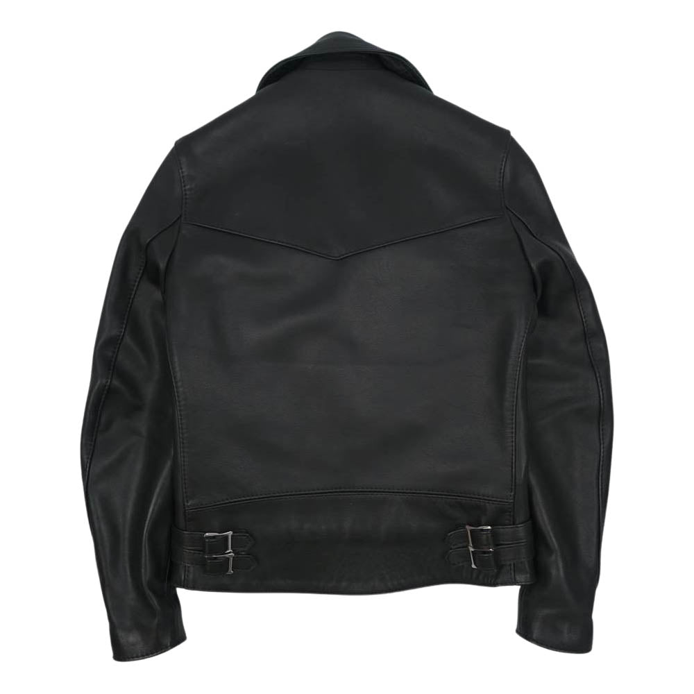 Lewis Leathers ルイスレザー 402T LIGHTNING TIGHT FIT ライトニング タイト フィット レザー ダブル ライダース ブラック系 36【中古】