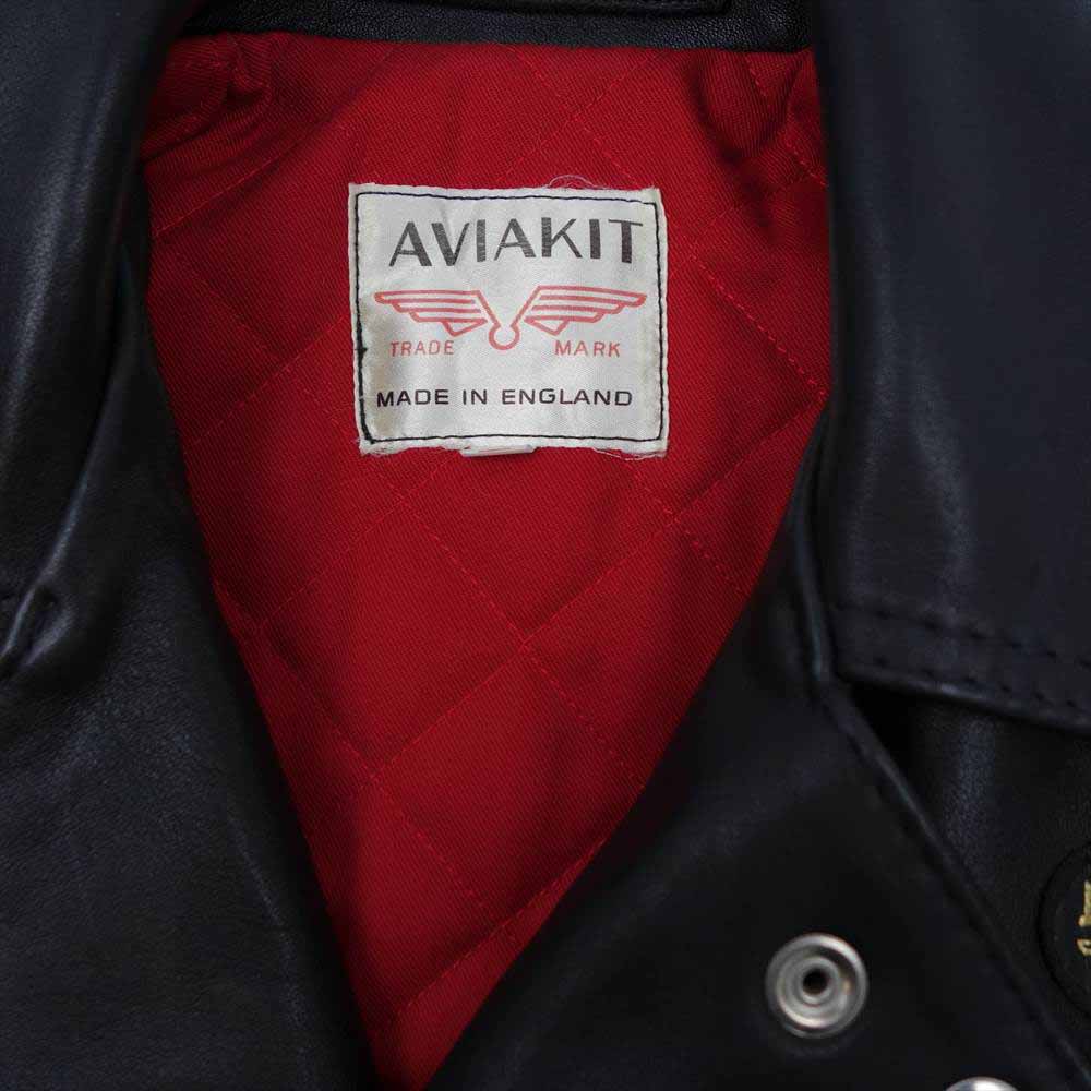 Lewis Leathers ルイスレザー 402T LIGHTNING TIGHT FIT ライトニング タイト フィット レザー ダブル ライダース ブラック系 36【中古】