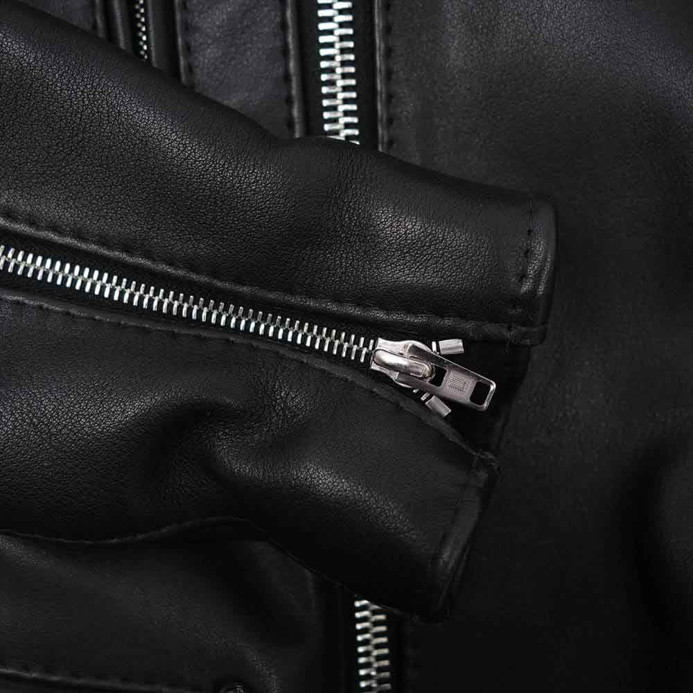 Lewis Leathers ルイスレザー 402T LIGHTNING TIGHT FIT ライトニング タイト フィット レザー ダブル ライダース ブラック系 36【中古】