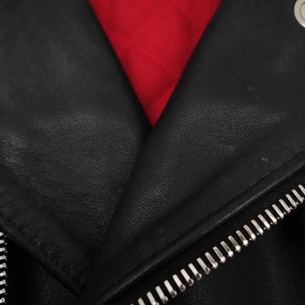 Lewis Leathers ルイスレザー 402T LIGHTNING TIGHT FIT ライトニング タイト フィット レザー ダブル ライダース ブラック系 36【中古】